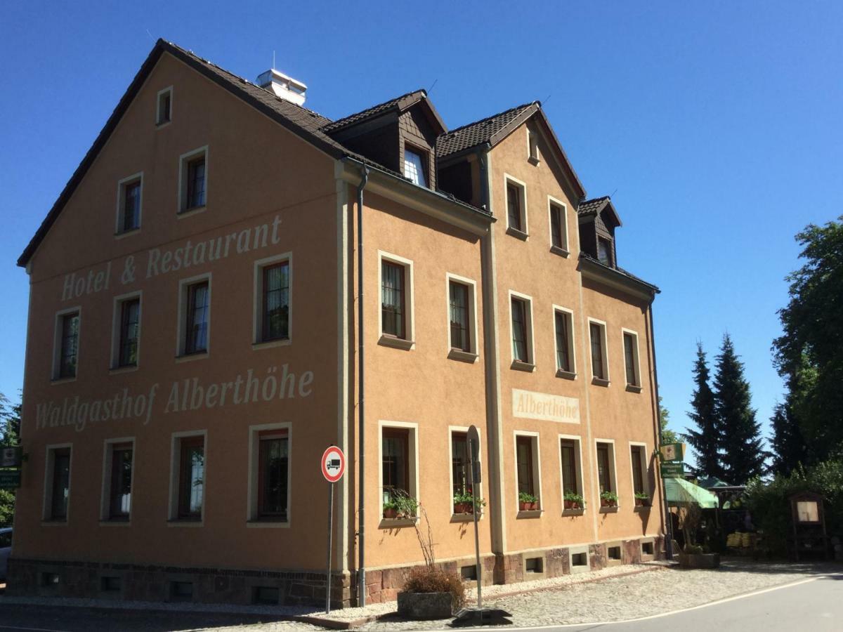 Waldgasthof & Hotel Alberthohe Lichtenstein  Exterior photo